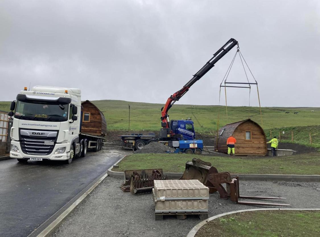 Scalloway Caravan Park Exterior photo